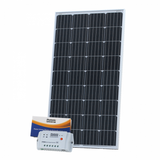 150W 12V Solar Charging Kit With 10A Controller And 5M Cable (German Solar Cells)