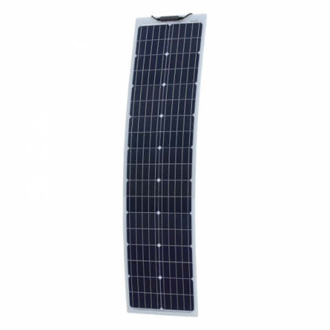 80W Reinforced Narrow Semi-Flexible Solar Panel With A Durable Etfe Coating (German Solar Cells)