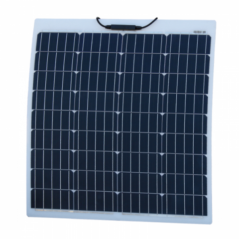 80W Reinforced Semi-Flexible Solar Panel With A Durable Etfe Coating (German Solar Cells)