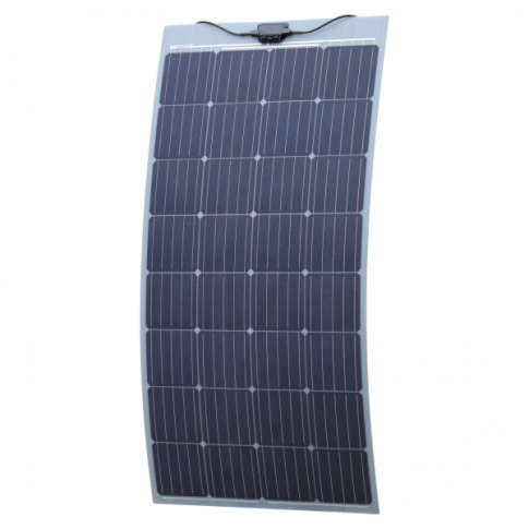 180W Pro Semi Flexible mono solar panel with self-adhesive backing and 5-Year Warranty