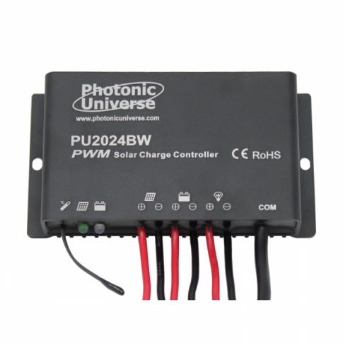 Waterproof 20A 12V/24V Solar Charge Controller / Regulator For Caravans, Motorhomes