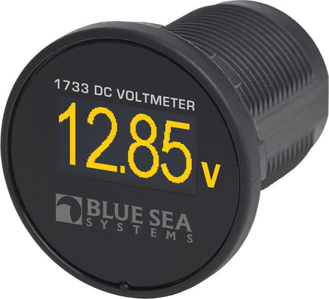 Mini OLED DC Voltmeter - Yellow BS1733 Blue Sea 1733