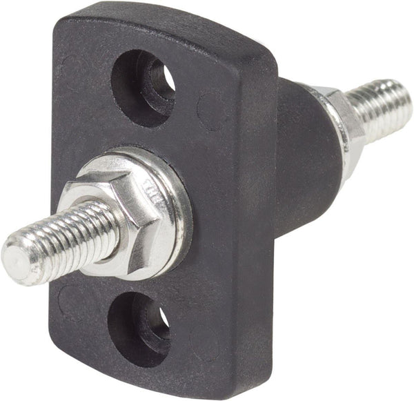Blue Sea  2201 TermSm FeedThrough 5/16-18 Stud Black