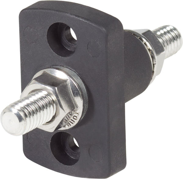 Blue Sea 2203 BS2203 TermSm FeedThrough 3/8-16 Stud Black