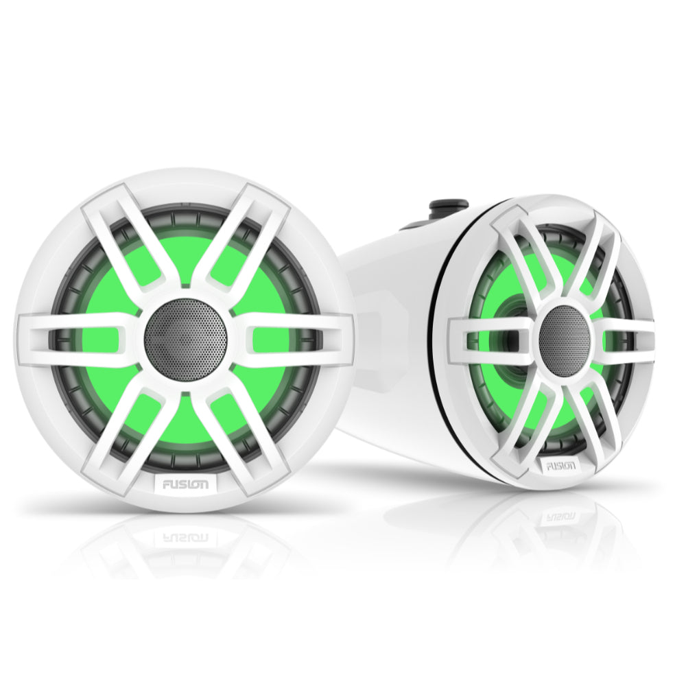 Fusion FLT652SPW 6.5" XS RGB LED Wake Speakers 200W - Sports White