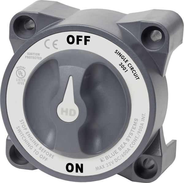 Blue Sea  3001 Switch Battery HD Series ON/OFF With AFD