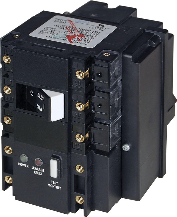 Blue Sea  3104 ELCI C-Series 240VAC 50A Triple Pole 30mA FR