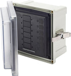 Blue Sea  3113 Enclosure SMS Panel 6 Circ Blank (replaces 3113B-BSS)