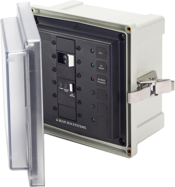 Blue Sea  3119 Enclosure SMS Panel 120/240VAC ELCI 50A (replaces 3119B-BSS)