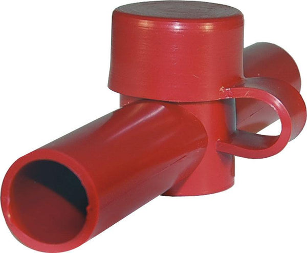 Blue Sea  4003 Cable Cap Dual Entry Red
