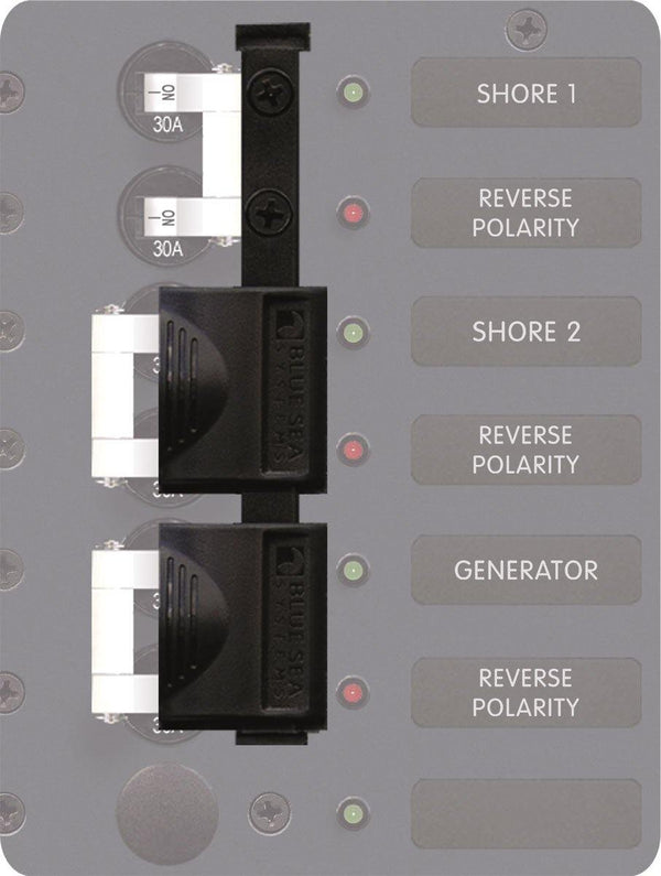 Blue Sea  4126 Lockout Slide 3pos Double Pole