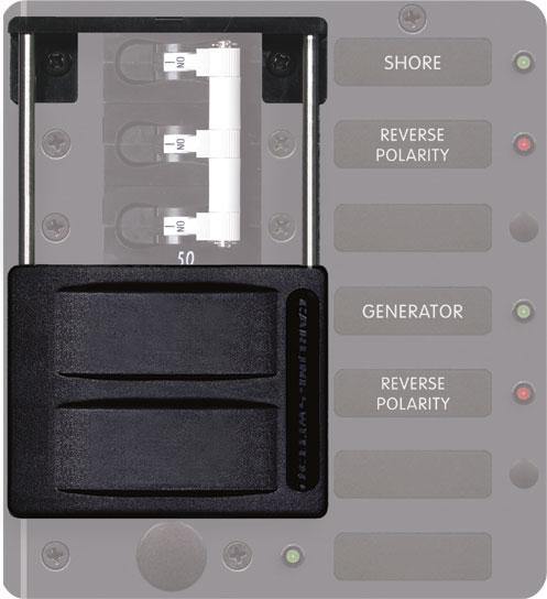 Blue Sea  4131 Lockout Slide 2pos Triple Pole C-Series