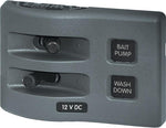 Blue Sea  4303 Panel WD Switch Only 2pos Grey (replaces 4303B-BSS)