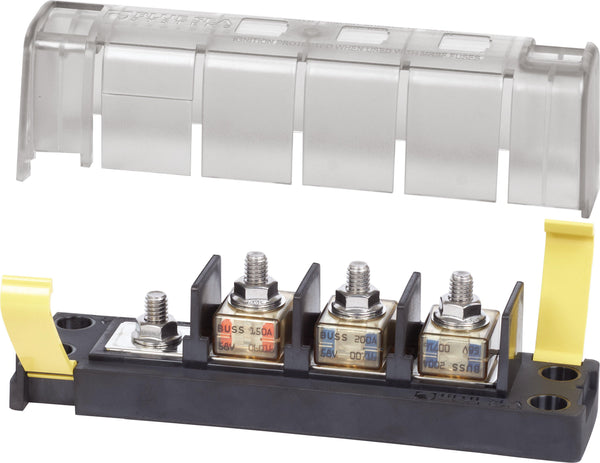 Blue Sea  5196 Fuse Block MRBF 3Circ Common
