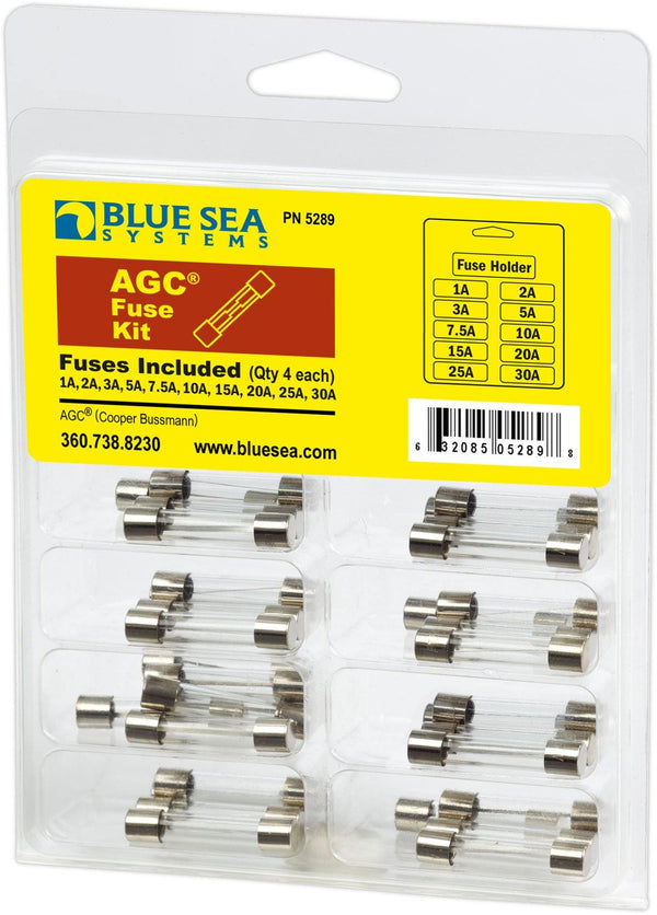 Blue Sea  5289 Fuse Kit AGC 41pcs