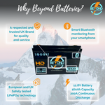 Beyond Batteries HD - Highest Performance Lithium - 160Ah - Smart LiFePO4 Lithium 12V Battery