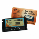 60W 12V Reinforced Semi-Flexible Dual Battery Solar Charging Kit