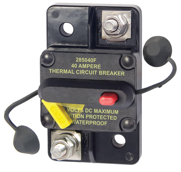 Blue Sea 7182 BS7182 Circuit Breaker, Bus 285 Surface Mount 40A