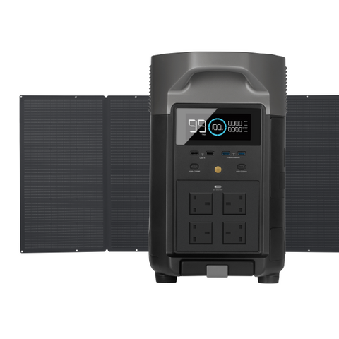 EcoFlow DELTA Pro Bundle (with 1x 400W Solar Panel)