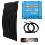 200w Flexible Durable Solar Panel Kit with Victron SmartSolar MPPT 75/15
