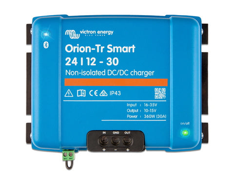 Orion-Tr Smart 24/12V-30A Non-Isolated DC-DC Charger