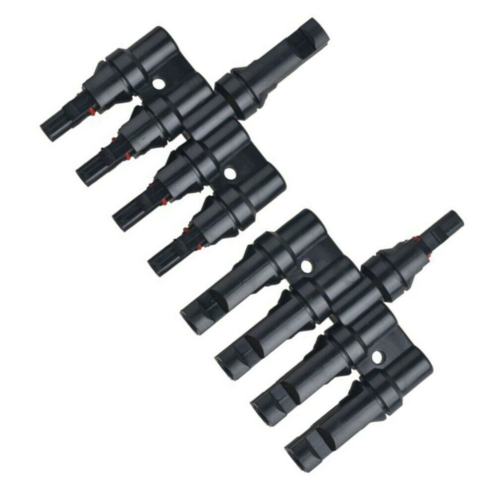 Solar Panel Y Branch Connectors For MC-4 1to4 Connector Fuse Holder