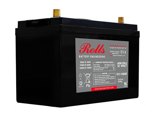 Rolls AGM Battery R12-110AGM