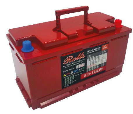 Rolls Low Profile S12-135LFP 135ah Lithium LiFePO4 Battery