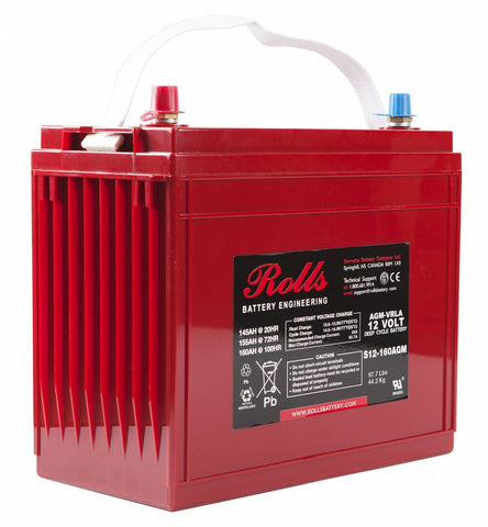 Rolls Battery S12-160 AGM