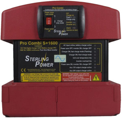 Sterling Power Pro Combi S+ 12/1600 Inverter Charger – PCSP121600