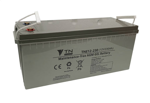 TN Power AGM 12V 230Ah Deep Cycle Battery