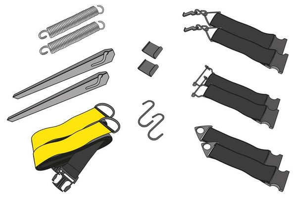 UNICA Universal Tie Down Kit - Wind Out Canopies & Awnings