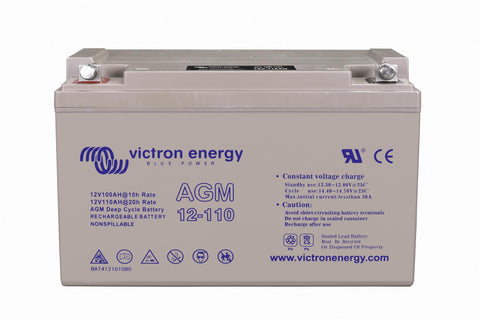 Victron Energy AGM Dual Purpose Battery 12V 110Ah – BAT412101084