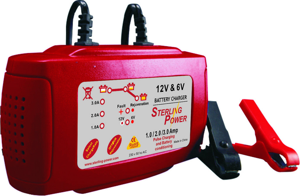 Sterling 3 amp 6 and 12V Battery Charger