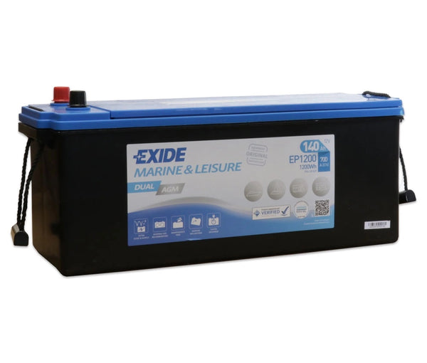 Exide Dual EP1200 leisure battery 12V 140Ah