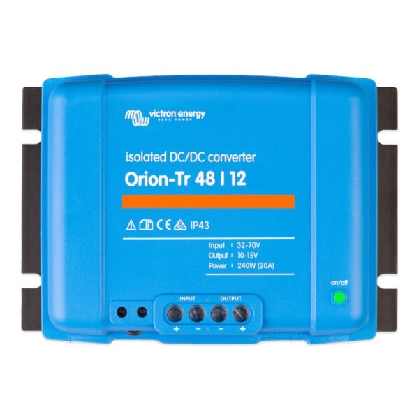 Victron Energy Orion-Tr 48/12V 30A (360W) Isolated DC-DC Converter – ORI481240110