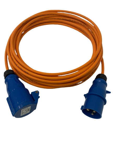 10m Caravan Extension Lead Electric Hook Up Cable Van power lead - Arctic Grade